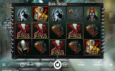Blood Suckers Slot Bonus game