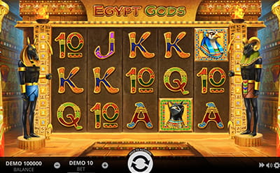The Egypt Gods Slot Game at the Mozzart Nigerian Online Casino