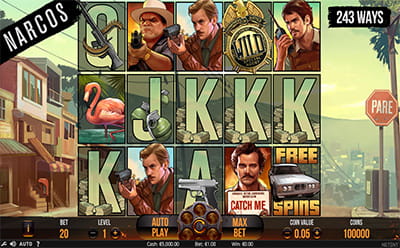 The Narcos Slot Game at the 888casino Nigerian Online Casino