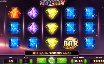 The Starburst Slot Game at the Mansion Nigerian Online Casino
