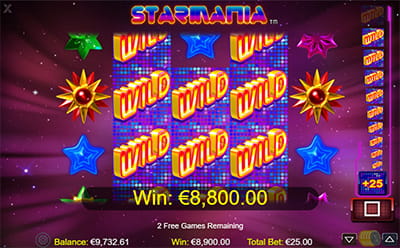 Starmania Slot Free Spins