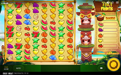 The Tiki Fruits Slot Game at the 888casino Nigerian Online Casino